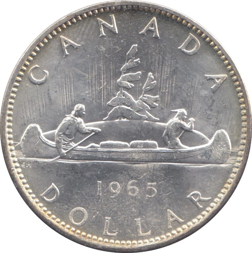 1965 SILVER DOLLAR CANADA