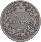 1876 SHILLING ( FINE )