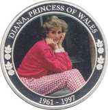 2021 SILVER PLATED PRINCESS DIANA COMMEMORATIVE DOLLAR
