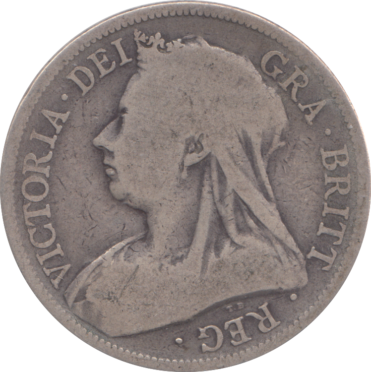 1894 HALFCROWN ( FINE )
