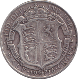 1916 HALFCROWN ( FINE )