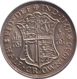 1935 HALFCROWN ( AUNC )