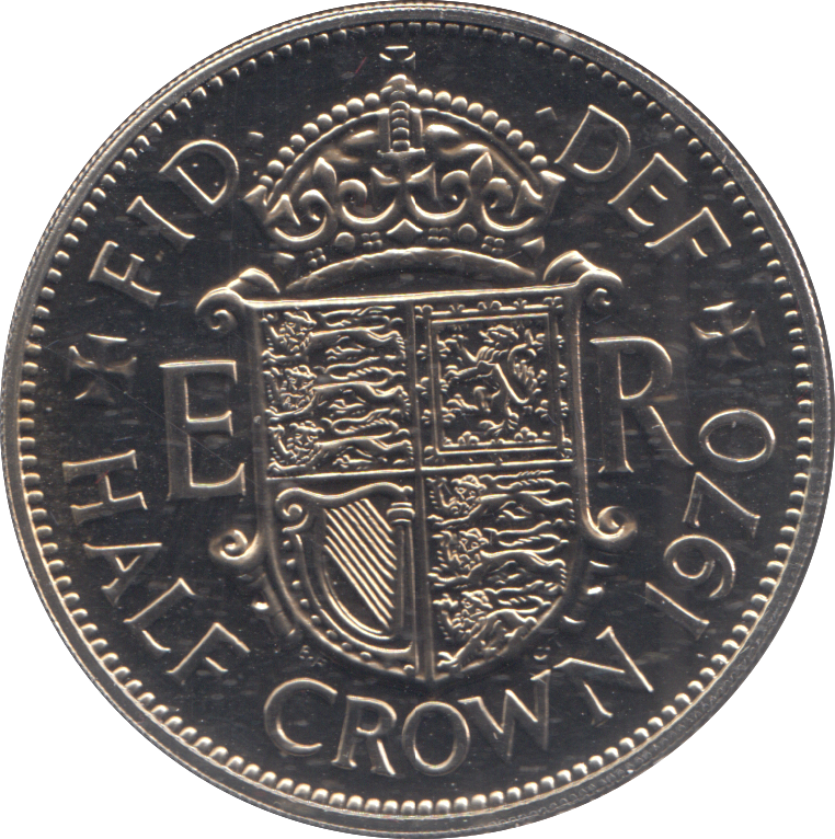 1970 HALFCROWN ( PROOF )