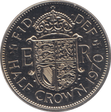 1970 HALFCROWN ( PROOF )