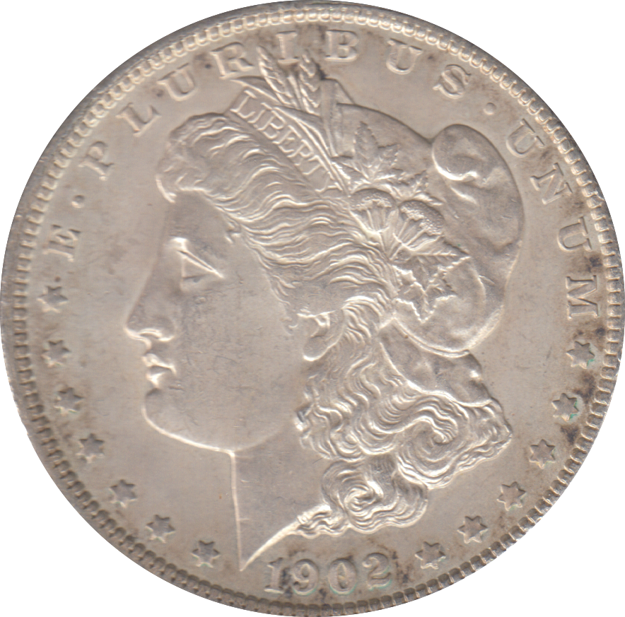 1902 SILVER ONE DOLLAR USA