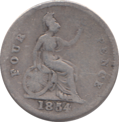 1854 FOURPENCE ( NF )