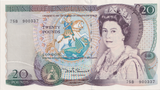 TWENTY POUND BANKNOTE SOMERSET £20 REF-47