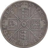 1889 DOUBLE FLORIN ( FINE )