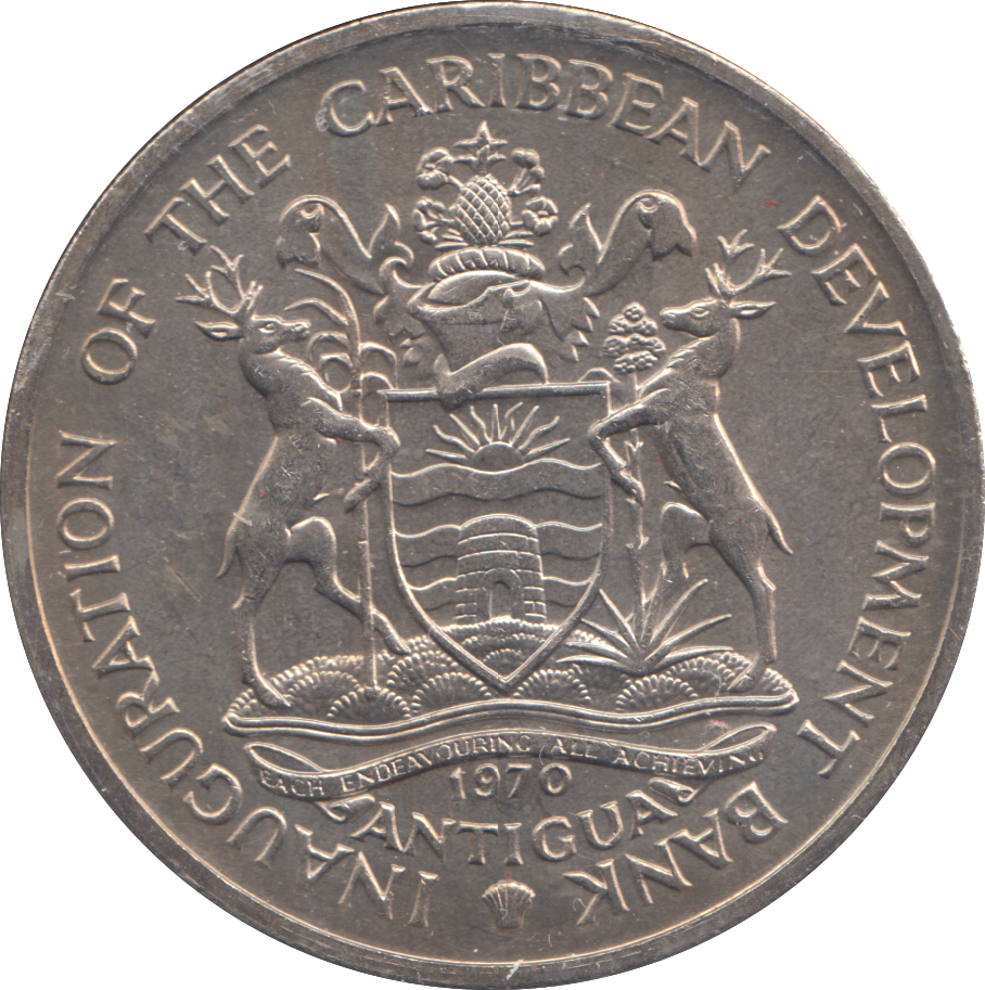1971 EAST CARIBBEAN 4 DOLLARS