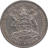 1971 EAST CARIBBEAN 4 DOLLARS