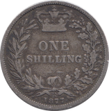 1877 SHILLING ( FINE )