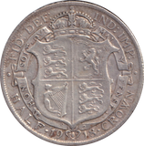1918 HALFCROWN ( VF )