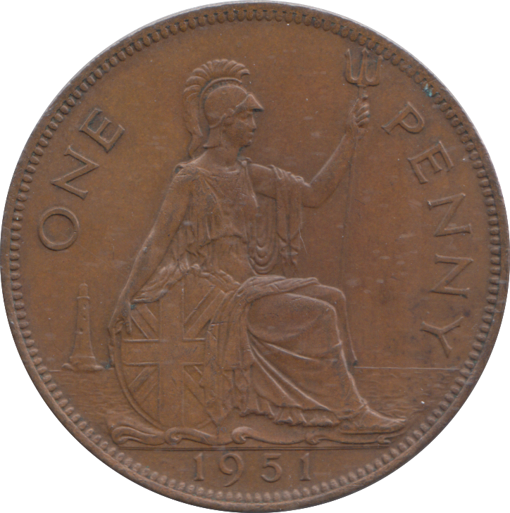 1951 PENNY ( GVF )
