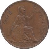 1951 PENNY ( GVF )