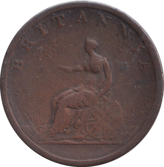 1807 HALFPENNY ( NF )