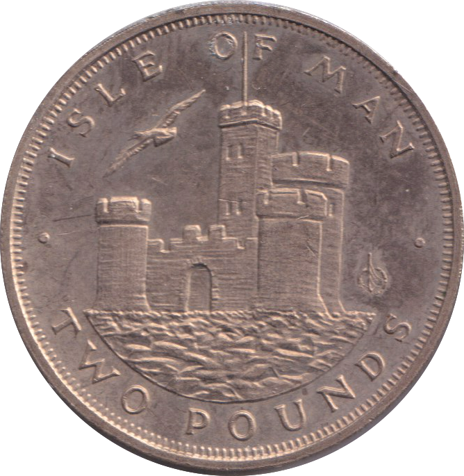 1986 TWO POUND ISLE OF MAN