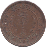 1890 CEYRON 1/4 CENT