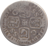 1723 SIXPENCE ( FINE )