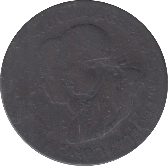 1794 GEORGE III HALFPENNY TOKEN
