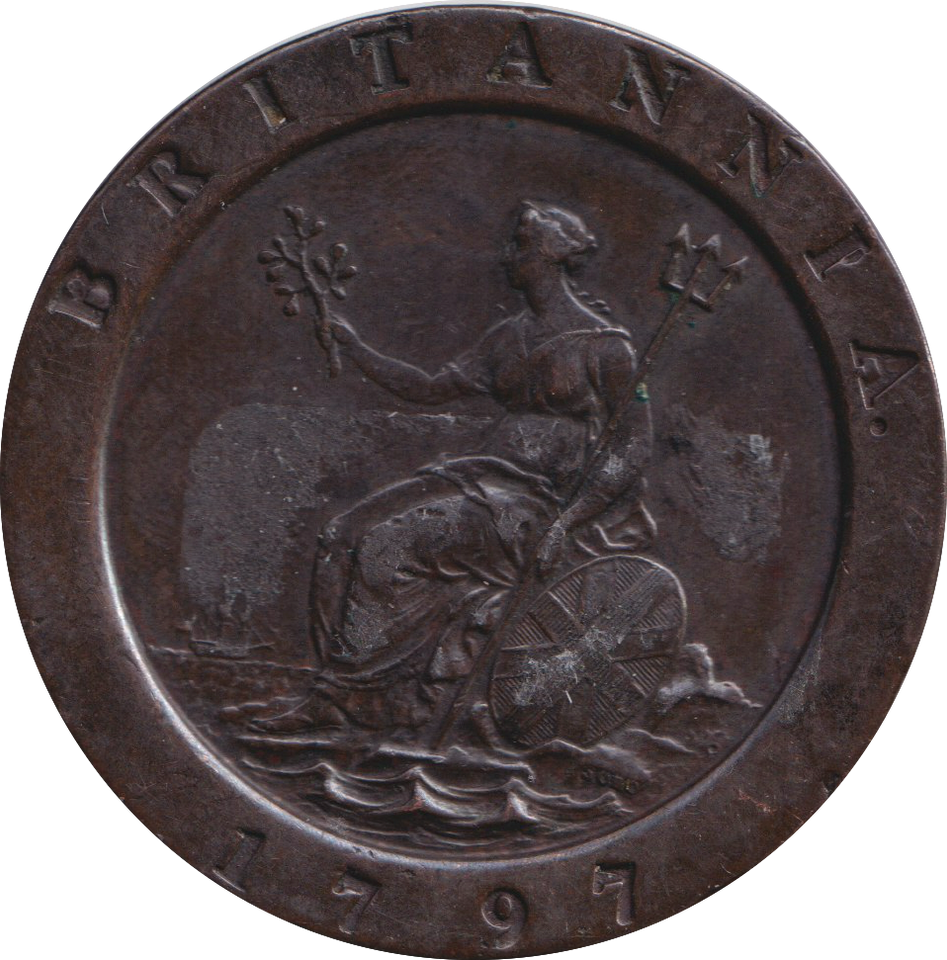 1797 TWOPENCE ( GVF )
