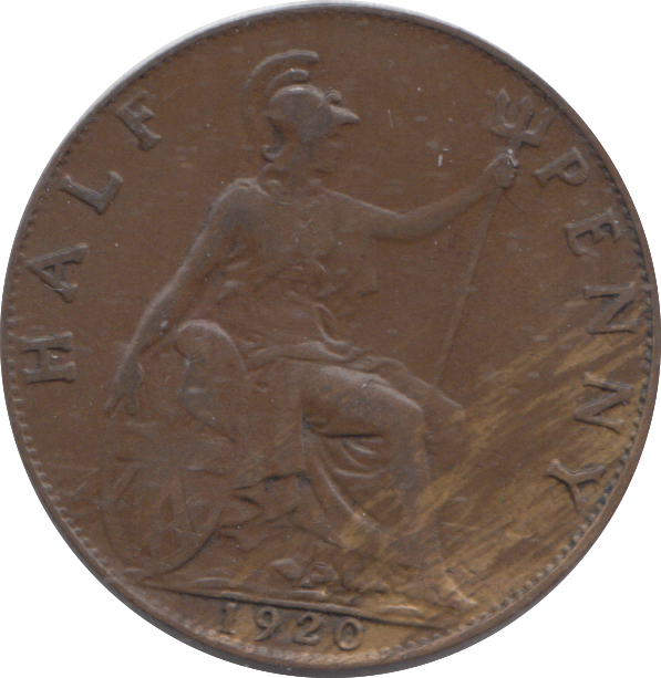 1920 HALFPENNY ( VF )