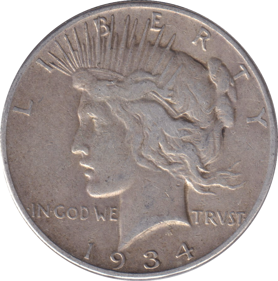 1934 SILVER DOLLAR USA