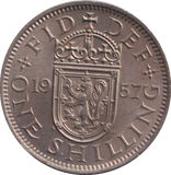 1957 SCOTTISH SHILLING ( UNC )