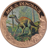2014 DOLLAR AGE OF DINOSAURS COOK ISLANDS