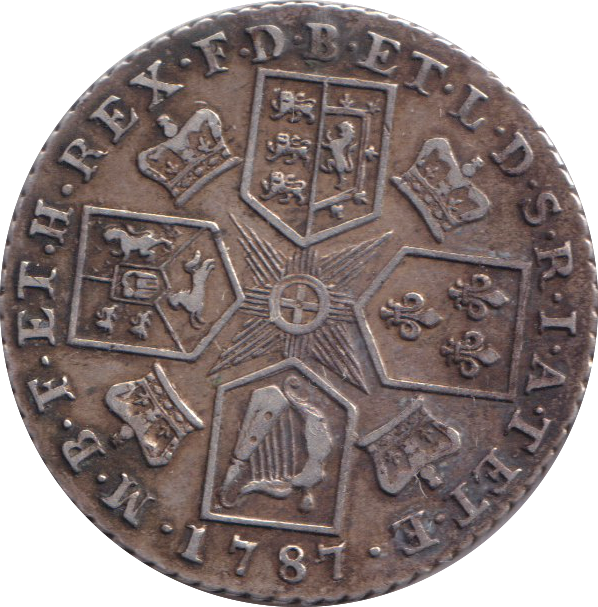 1787 SHILLING ( EF )