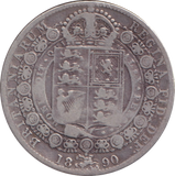 1890 HALFCROWN ( GF )