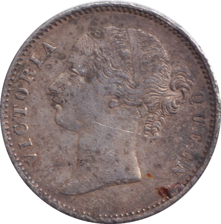 1840 SILVER RUPEE INDIA REF-4