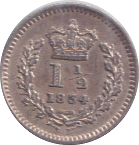 1834 THREE HALFPENCE ( GVF )