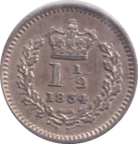 1834 THREE HALFPENCE ( GVF )