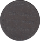 1795 THOMAS SPEAR HALFPENNY TOKEN