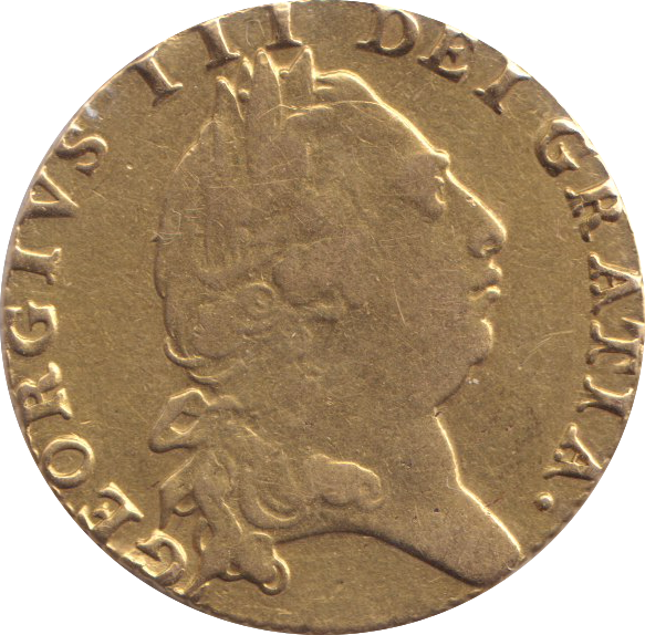 1794 GOLD GUINEA ( VF ) EX-MOUNT