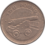 1988 £2 GIBRALTAR