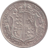 1919 HALFCROWN ( VF )