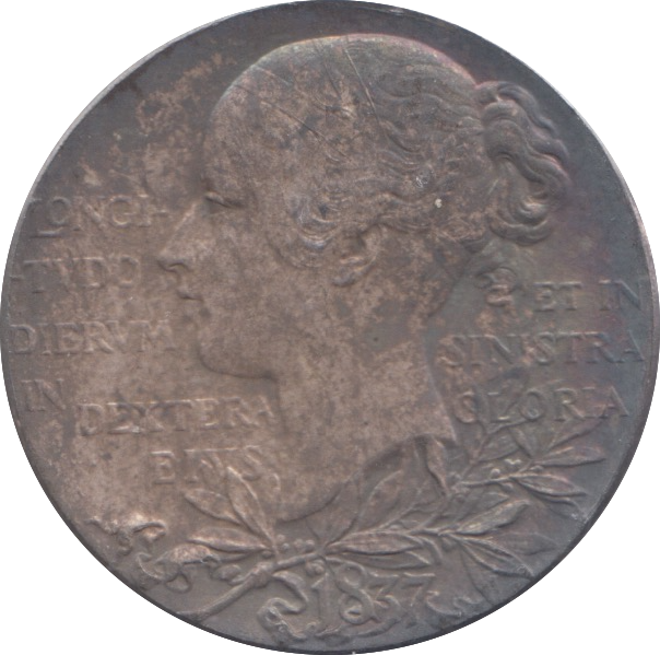 1897 SILVER MEDALLION REF 9