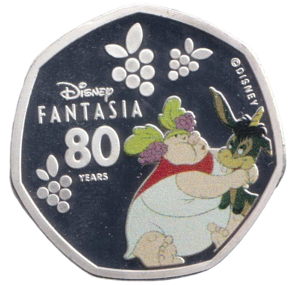 2020 25 CENTS DISNEY COOK ISLANDS