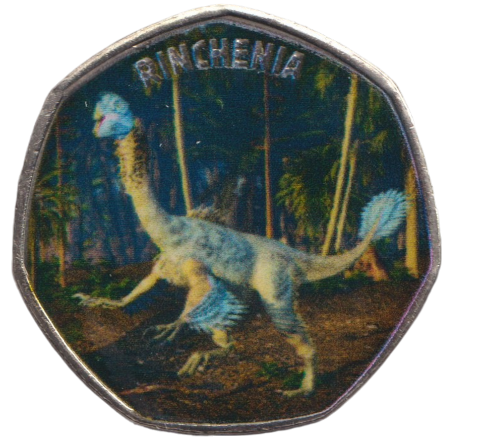 2019 50P SHAPED COIN LAND OF HOPE AND GLORY