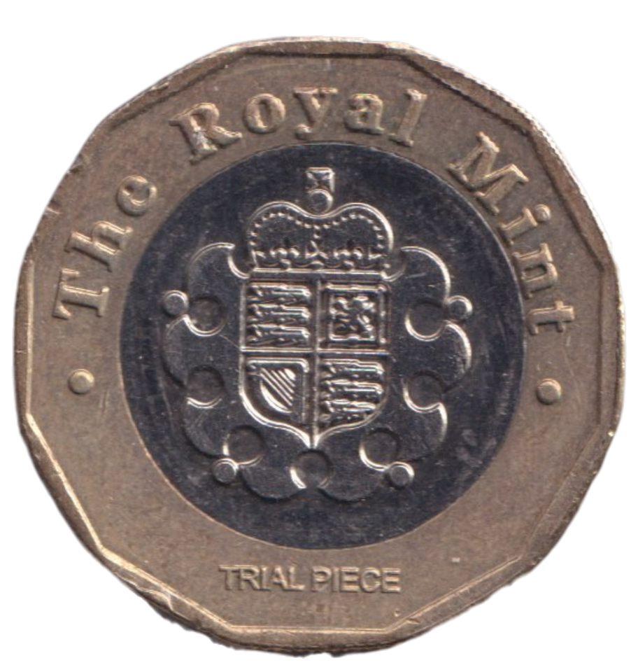 2015 ONE POUND TRIAL COIN