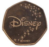 2021 50P SHAPED COIN MICKEY MOUSE