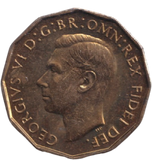 1950 PROOF THREEPENCE