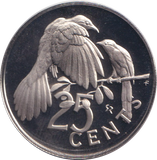 1973 PROOF 25 CENTS VIRGIN ISLANDS