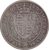 1898 HALFCROWN ( GF )