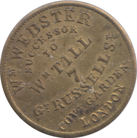 1851 COIN DEALER FARTHING TOKEN