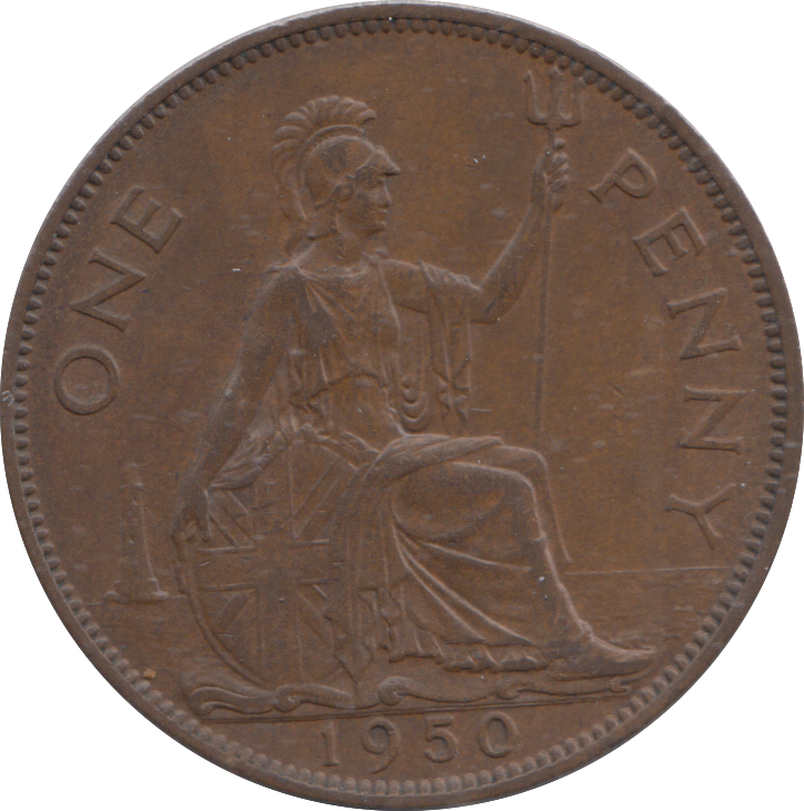 1950 PENNY ( EF )