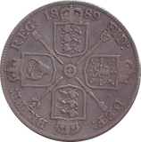 1889 DOUBLE FLORIN ( GF )