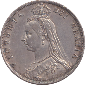 1887 HALFCROWN ( EF ) 3
