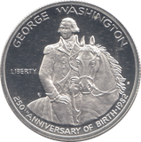 1982 USA SILVER PROOF HALF DOLLAR 250TH ANNIVERSARY OF GEORGE WASHINGOTN